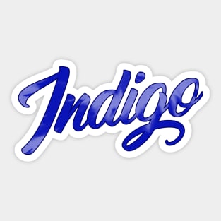 Indigo - Tie Dye Sticker